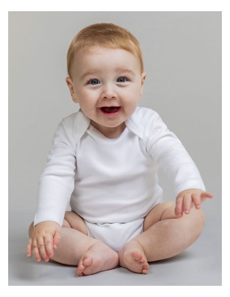 LAR-LW052-Long Sleeved Baby Bodysuit 2
